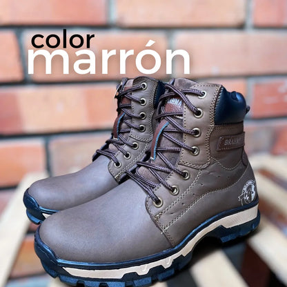Botas Leather 2.0: Fuerza y Estilo en Cada Paso