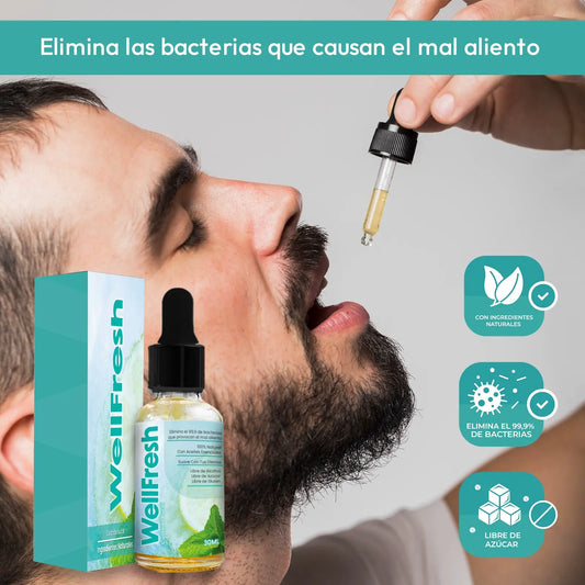 Wellfresh® – Frescura Duradera, Adiós al Mal Aliento