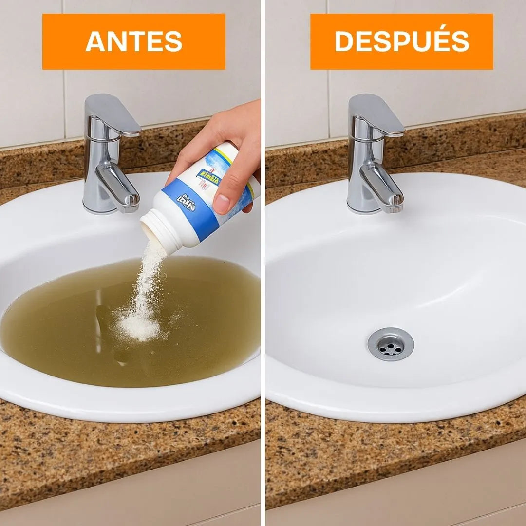 Wild TornadoClean™ - Desatasca y limpia cañerías al instante Lleva 2x1