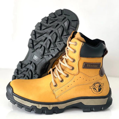 Botas Leather 2.0: Fuerza y Estilo en Cada Paso