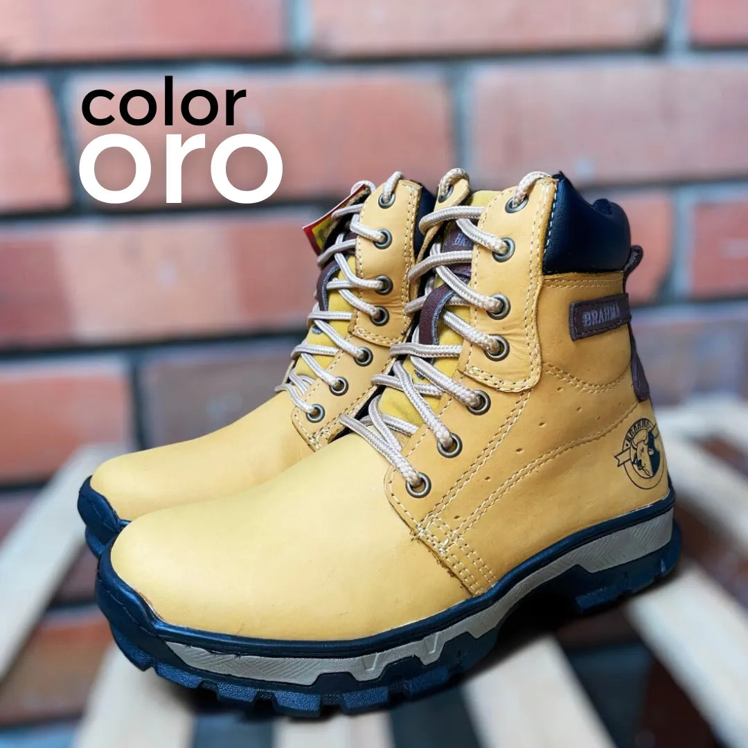 Botas Leather 2.0: Fuerza y Estilo en Cada Paso
