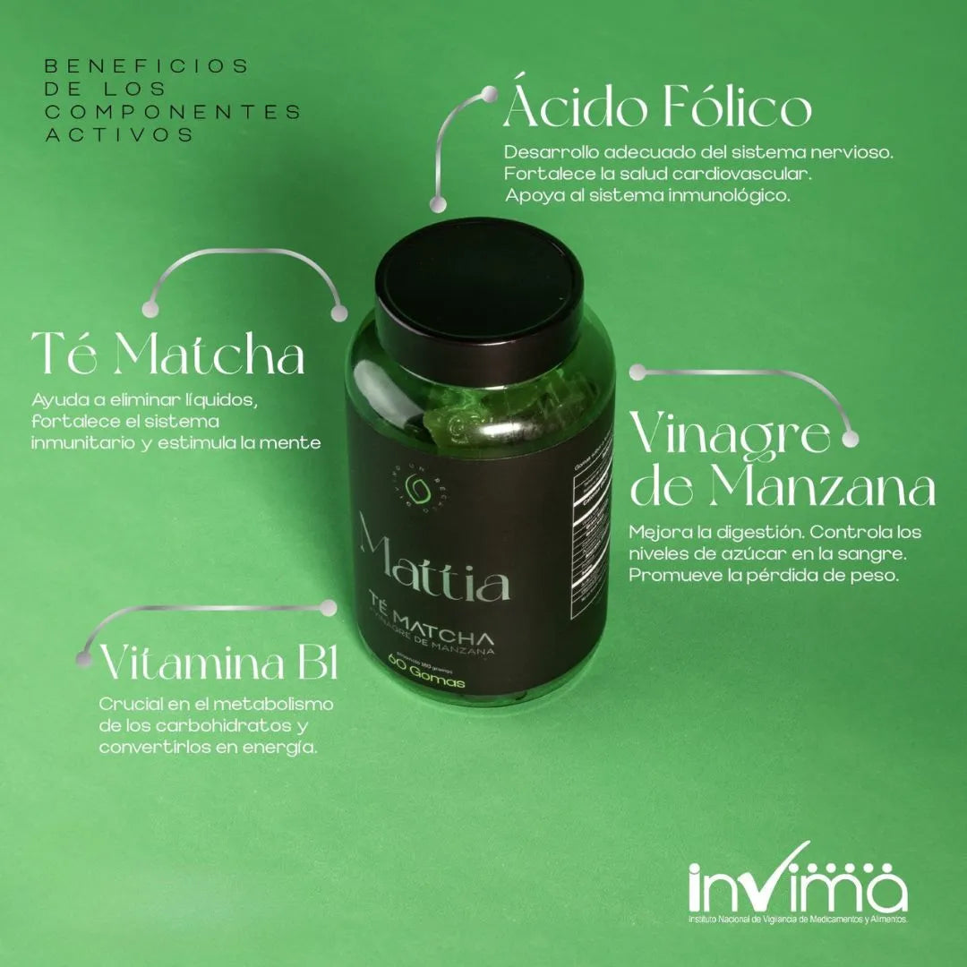 MatchaSlim™ – Metabolismo activo en 2 gomitas al día