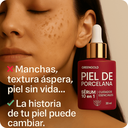 Serum toque de Diosa piel de porcelana