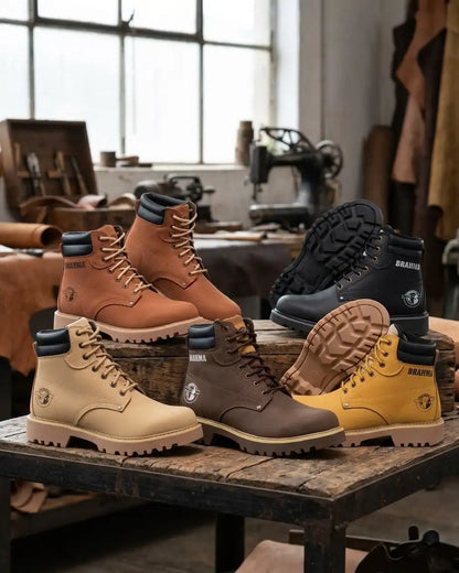 BOTA BRAHMA CLASSICA CUERO + CAJA