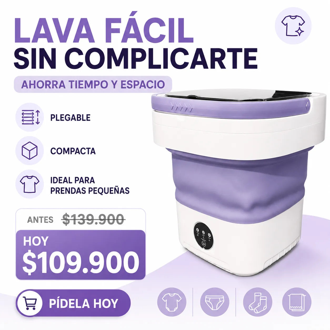 Lavadora Mini