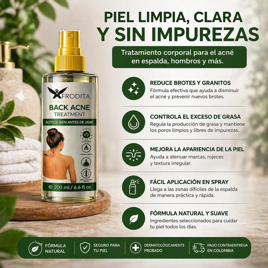 BackAcne Spray - Tratamiento Corporal Anti Acné