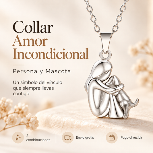 Collar Amor Incondicional™ con Baño en Oro