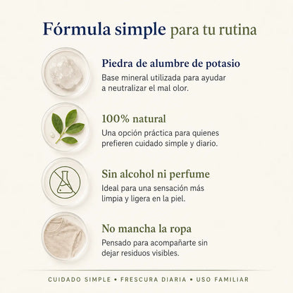 DESODORANTE PIEDRA ALUMBRE