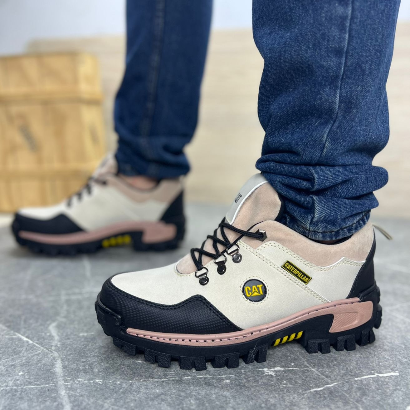 Zapatos CAT XpertStep - Puntera de Seguridad