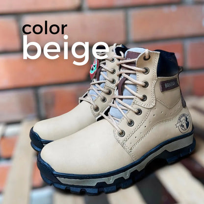Botas Leather 2.0: Fuerza y Estilo en Cada Paso