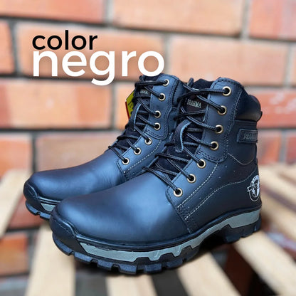 Botas Leather 2.0: Fuerza y Estilo en Cada Paso